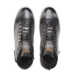 Mezlan Etched Hi-top Sneakers Grey