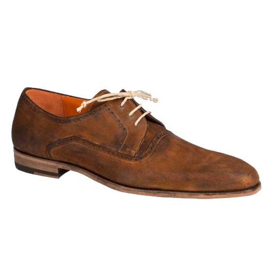 Mezlan Euclid Suede Shoes Tan