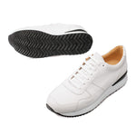 Mezlan Fabio Snake / Suede Sneakers White