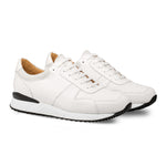 Mezlan Fabio Snake / Suede Sneakers White