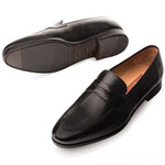 Mezlan Fabrizi Penny Loafers Black