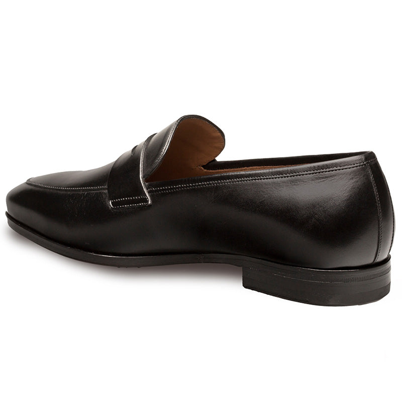 Mezlan Fabrizi Penny Loafers Black