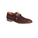Mezlan Fenis Suede Derby Shoes Grape