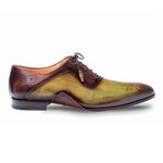Mezlan Ferrara Oxford Shoes Olive / Dark Brown