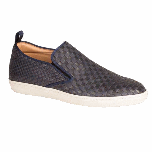 Mezlan Fermi Woven Sneakers Blue