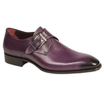Mezlan Flores Monk Strap Shoes Purple