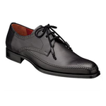 Mezlan Fontana Medallion Toe Shoes Graphite