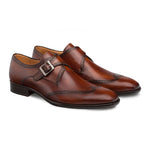 Mezlan Forest Wing Tip Oxford Cognac