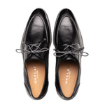 Mezlan Fratello Deerskin Split-toe Lace-up Derby Black (20937)
