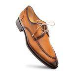 Mezlan Fratello Deerskin Split-toe Lace-up Derby Cognac (20937)