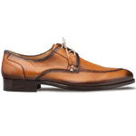 Mezlan Fratello Deerskin Split-toe Lace-up Derby Cognac