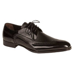 Mezlan Freeport Calfskin Deerskin Shoes Black