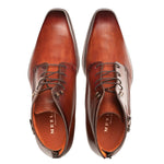 Mezlan Frontera Rugged Lace Boots Cognac / Rust (20886)