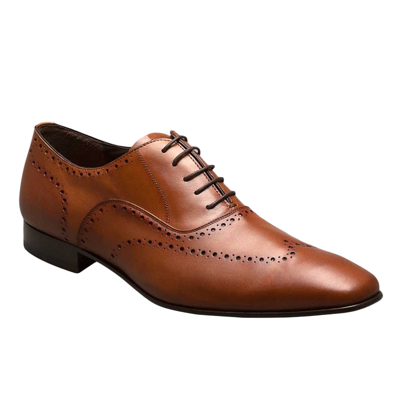 Mezlan Fuller Calfskin Shoes Tan