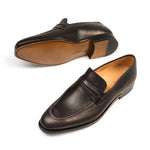 Mezlan G103 Calfskin Penny Loafer Graphite