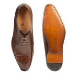 Mezlan G104 Calfskin Shoes Tan