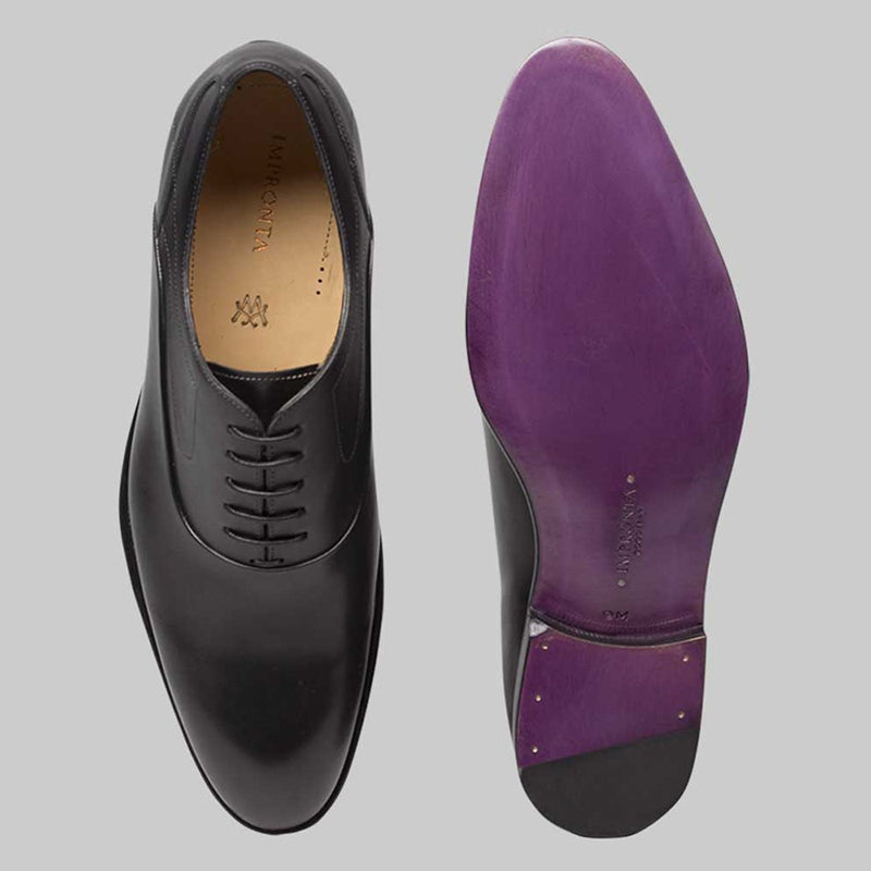 Mezlan G107 Calfskin Bal Oxfords Black