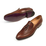 Mezlan G108 Calfskin Shoes Brown