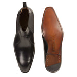 Mezlan G112 Calfskin Boots Black