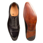 Mezlan G120 Calfskin Bal Oxfords Black