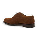 Mezlan G163 Suede Oxfords Cognac