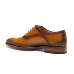 Mezlan G197 Calfskin Blucher Shoes Honey