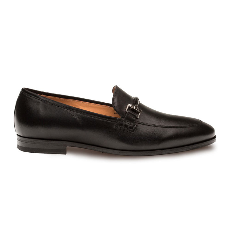 Mezlan Gabino Calfskin Shoes Black