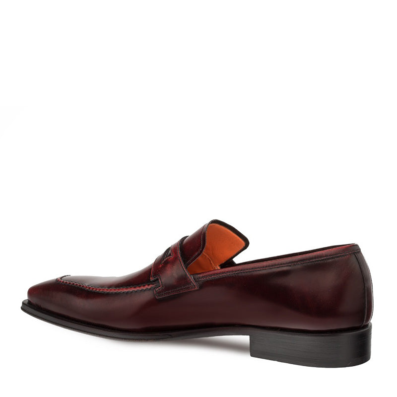 Mezlan Galina Calfskin Penny Loafer Burgundy