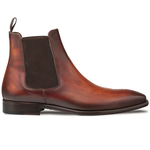 Mezlan Galvez Patina Leather Chelsea Boot Cognac / Rust (S20882)