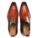Mezlan Galvez Patina Leather Chelsea Boot Cognac / Rust (S20882)