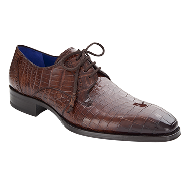 Mezlan Giotto Alligator Derby Shoes Sport