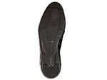 Mezlan Glasgow Crocodile Sneakers Black