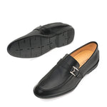 Mezlan Granby Calfskin Monkstrap Shoes Black (9805)