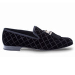 Mezlan Grey Loafers Black