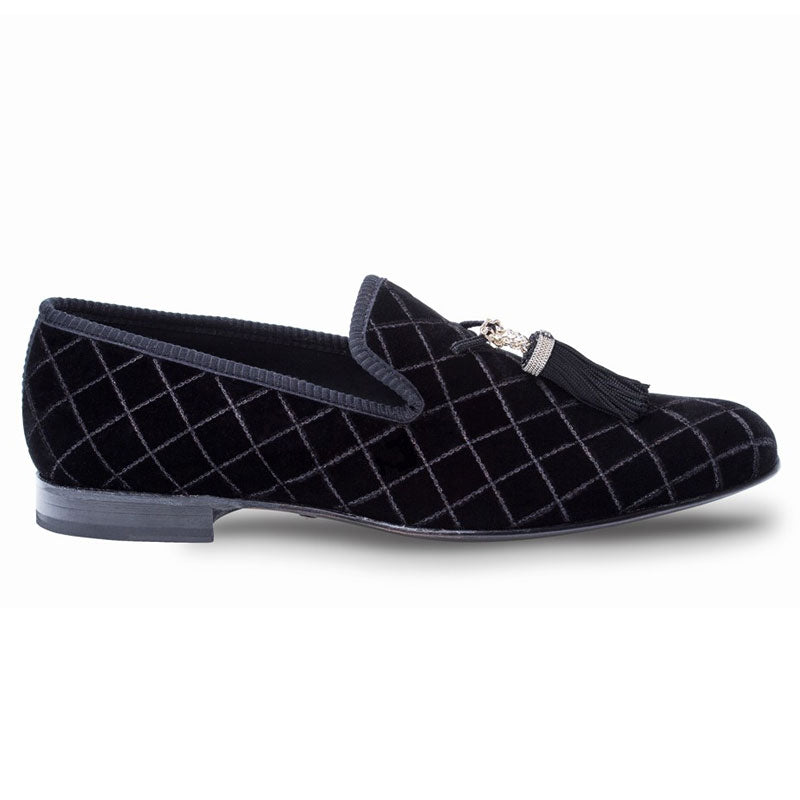 Mezlan Grey Loafers Black