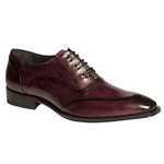 Mezlan Gritti Apron Toe Oxfords Burgundy
