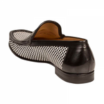 Mezlan Hallman Spectator Loafers Black / White