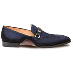 Mezlan Halsey Suede Slip-on Shoes Blue