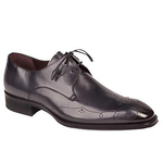 Mezlan Harper Medallion Toe Lace Up Shoes Blue