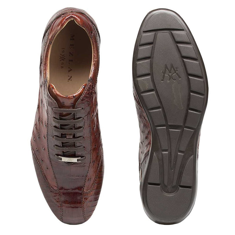 Mezlan Havi Caiman Crocodile / Lizard / Ostrich Shoes Sport