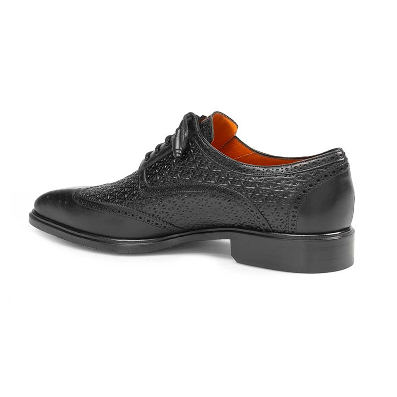 Mezlan Haydn Wing Tip Blucher Black
