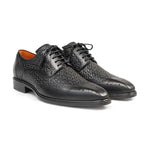 Mezlan Haydn Wing Tip Blucher Black