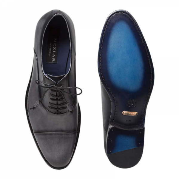 Mezlan Helios Oxford Shoes Grey