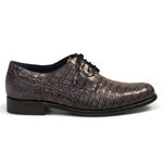 Mezlan Hercules Alligator Shoes Grey