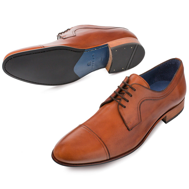 Mezlan Homar Derby Shoes Tan