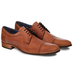 Mezlan Homar Derby Shoes Tan