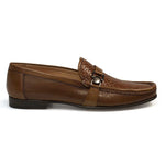 Mezlan Horazio Woven Shoes Cognac