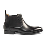 Mezlan Hurt Calfskin Boots Black