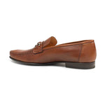 Mezlan Ian Calfskin Mocassin Shoes Cognac
