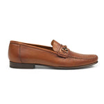 Mezlan Ian Calfskin Mocassin Shoes Cognac